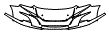 Bumper Kit pattern for the 2016 McLaren 650S