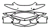 Bumper Kit pattern for the 2017 McLaren 570GT