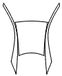 A-Pillar and Roof Kit pattern for the 2021 McLaren 570S