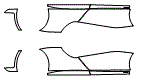 Rocker Panel Kit pattern for the 2021 McLaren 570S