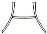 Roof and A-Pillar Kit pattern for the 2017 McLaren 570GT