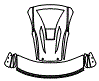 Spoiler and Trunk Lid Kit pattern for the 2020 McLaren 570S GT4