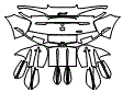 Rear Bumper Kit pattern for the 2020 McLaren 570S GT4