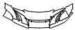 Bumper Kit pattern for the 2018 McLaren 675LT
