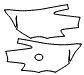 Rear Fender Kit pattern for the 2018 McLaren 675LT