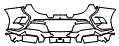 Rear Bumper Kit pattern for the 2018 McLaren 675LT