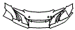 Bumper Kit pattern for the 2018 McLaren 675LT