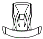 Spoiler and Trunk Lid Kit pattern for the 2021 McLaren 620R