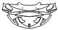 Bumper Kit pattern for the 2021 McLaren 620R