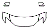 Hood, Fender and Mirror Kit pattern for the 2013 Fisker Karma