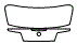 Trunk Lid Kit pattern for the 2013 Fisker Karma