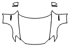 Full Hood, Fender and Mirror Kit pattern for the 2020 Karma Revero