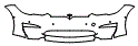 Bumper Kit pattern for the 2026 Tesla Model S
