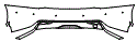 Rear Bumper Kit pattern for the 2026 Tesla Model S