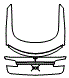 Trunk Lid Kit pattern for the 2023 Tesla Model S