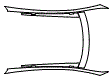 A-Pillar and Roof Kit pattern for the 2013 Tesla Model S