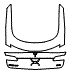Trunk Lid Kit pattern for the 2013 Tesla Model S