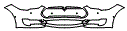 Bumper Kit pattern for the 2014 Tesla Model S