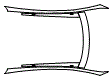 A-Pillar and Roof Kit pattern for the 2018 Tesla Model S