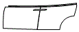 Door Kit pattern for the 2026 Tesla Model X