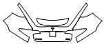 Trunk Lid and Rear Fender Kit pattern for the 2018 Tesla Model X