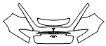 Trunk Lid and Rear Fender Kit pattern for the 2020 Tesla Model X