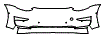Bumper Kit pattern for the 2021 Tesla Model 3