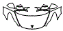 Hood, Fender and Mirror Kit pattern for the 2024 Tesla Model 3 (Previous Generation)