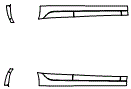 Rocker Panel Kit pattern for the 2021 Tesla Model 3
