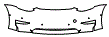 Bumper Kit pattern for the 2020 Tesla Model Y