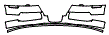 Bumper Kit pattern for the 2015 Bugatti Veyron