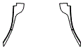 Roof and A-Pillar Kit pattern for the 2015 Bugatti Veyron