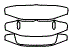 Spoiler Kit pattern for the 2024 Bugatti Chiron