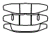 Spoiler Kit pattern for the 2024 Bugatti Chiron