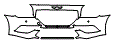 Bumper Kit pattern for the 2018 Genesis G80