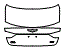 Trunk Lid Kit pattern for the 2018 Genesis G80