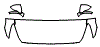 Hood, Fender and Mirror Kit pattern for the 2017 Genesis G90