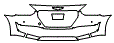 Bumper Kit pattern for the 2017 Genesis G90