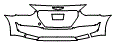 Bumper Kit pattern for the 2017 Genesis G90