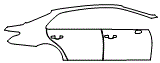 Full Fender and Door Kit pattern for the 2017 Genesis G90