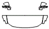 Hood, Fender and Mirror Kit pattern for the 2021 Genesis G90