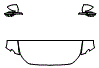 Hood, Fender and Mirror Kit pattern for the 2021 Genesis G70