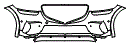 Bumper Kit pattern for the 2025 Genesis GV70