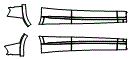 Rocker Panel Kit pattern for the 2025 Genesis GV70