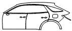 Door and Rear Fender Kit pattern for the 2027 Genesis GV70