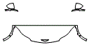 Hood, Fender and Mirror Kit pattern for the 2027 Genesis GV60