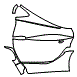 Door Kit pattern for the 2024 McLaren 765LT