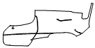 Rear Fender and Door Kit pattern for the 2019 Koenigsegg Regera