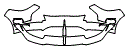 Bumper Kit pattern for the 2018 Koenigsegg Agera RS