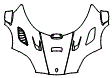 Fender and Full Hood Kit pattern for the 2018 Koenigsegg Agera RS